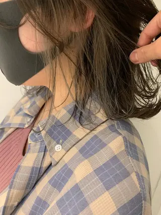 ミディアム カラー ANY／SUE 千葉パーマのヘアスタイル