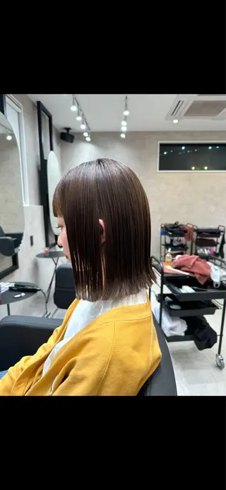 ショート 森本峻介 ボブ/透明感カラーのヘアスタイル