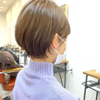 ショート ショート、ボブ シマダマサトのヘアスタイル