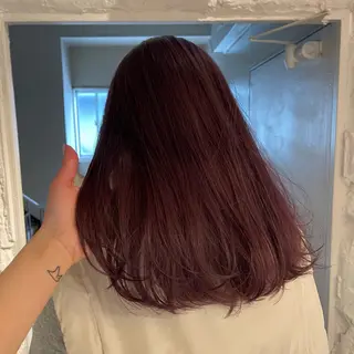 ロング カラー nameless miichiのヘアスタイル