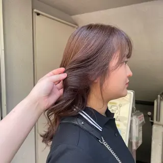 セミロング カラー このみ/髪質改善 /ヘアアレンジ🫧のヘアスタイル