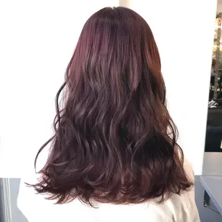 ミディアム カラー across hair design 池袋店所属・伊藤 華紀ᵕ̈*のヘアスタイル