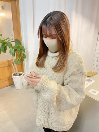 ロング COMILE 🌼 SUZUKAのヘアスタイル