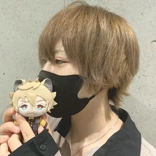 ショート ヘアアレンジ アニメ髪・ウルフ🦇 樋口莉夏のヘアスタイル