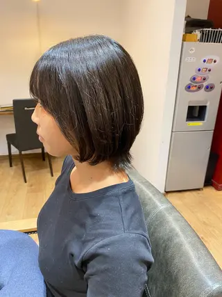 ミディアム 暖色系カラー まおのヘアスタイル