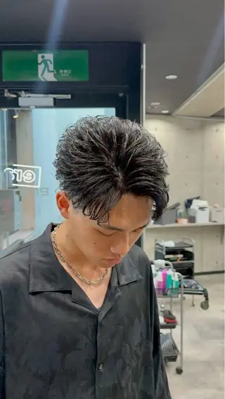 ショート メンズ era本店所属・笹尾 陸/era本店 メンズ短髪系美容師のヘアスタイル