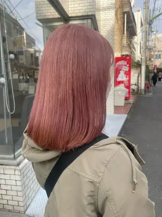 カラー YUI /ハイトーンカラーのヘアスタイル