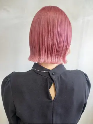 ショート カラー SOURCE 堺東のヘアスタイル