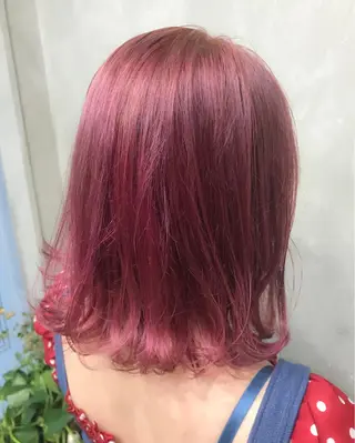 ショート カラー パーマ 🌈髪質改善💕 縮毛矯正✨青木まで✨のヘアスタイル