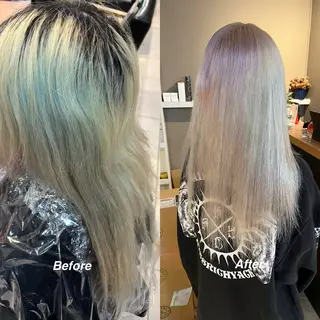 ロング カラー daiki 原宿のヘアスタイル