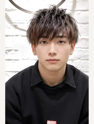 ショート パーマ メンズ ˗ˏˋいくみˎˊ˗ /パーマ/カラーのヘアスタイル