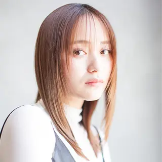 ミディアム カラー モデル募集 KEITOのヘアスタイル