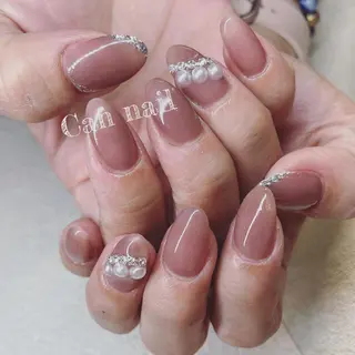 ミディアム ネイル Parfum パルファンのネイルデザイン