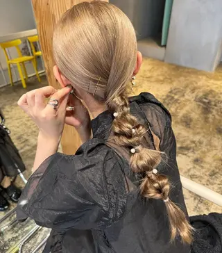 ヘアアレンジ casetta .aiのヘアスタイル