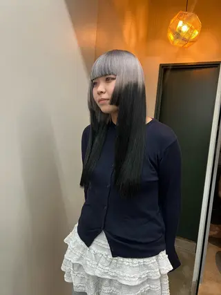 ロング カラー ハイトーンカラー/ さらさのヘアスタイル