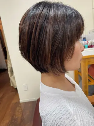 ショート ティーシースペース所属・望月彩斗🐰 モデル様募集中のヘアスタイル