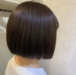 ショート カラー ノグチ ナツコのヘアスタイル