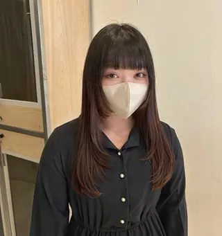 ロング カラー ヘアアレンジ 艶髪/レイヤーカット 🐣misakiのヘアスタイル