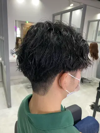 メンズ 🟣メンズパーマ 川端 永遠🟣のヘアスタイル