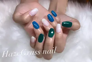 ミディアム HazeGrass NAILのネイルデザイン