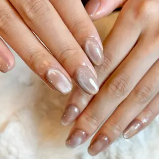 ネイル Lelole 🫧マグネット🫧のネイルデザイン