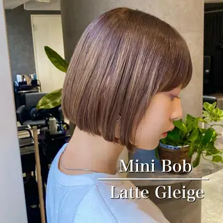 ミディアム カラー 女性が憧れる ショート/角田愛和のヘアスタイル