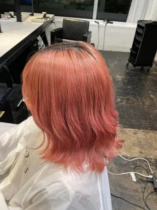 ミディアム 🌈縮毛矯正.カラー しゅんすけ🌈のヘアスタイル