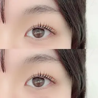 マツエク・マツパ coral所属・coral 川口美月のマツエク・マツパデザイン