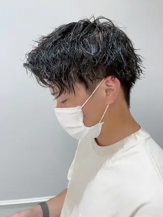 パーマ メンズ 🦖鶴岡香純🦖 産休中のヘアスタイル