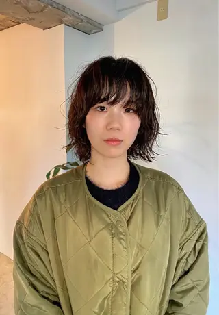 ミディアム カラー パーマ GATTACA所属・KEI gattacaのヘアスタイル