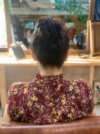 セミロング ヘアアレンジ Hair Atelier P's 【ピース】所属・Kaori / P’s 渋谷のヘアスタイル