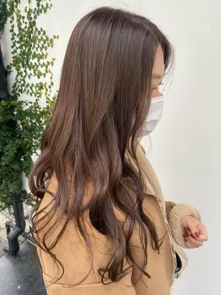 ロング カラー NATSUKI😸 ✂︎南森町美容室のヘアスタイル