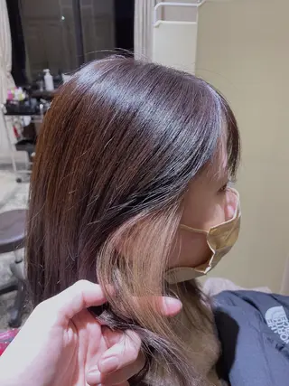 カラー 道下 颯人のヘアスタイル