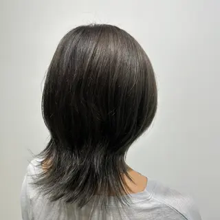 ミディアム カラー 大人可愛いスタイル 提案✨佐藤純菜のヘアスタイル