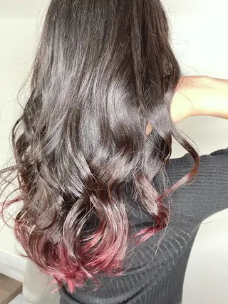 ロング カラー 櫛部洸貴/ メンズ、ヘットスパのヘアスタイル