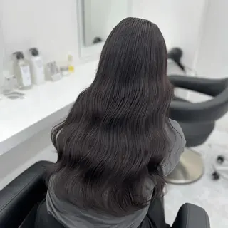 カラー 冬のトレンド美髪🪽 韓国ヘア🪽銀座のヘアスタイル