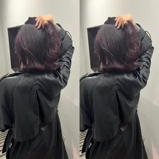 ミディアム 💗レイヤーショート ボブ艶髪/竜也💗のヘアスタイル