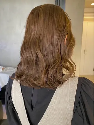 ミディアム カラー fifth / 山下 和輝 海外風スタイルのヘアスタイル