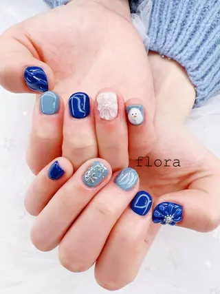 ネイル flora nailのネイルデザイン