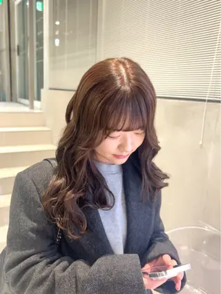 カラー ハイトーン/くすみ カラー seina★のヘアスタイル