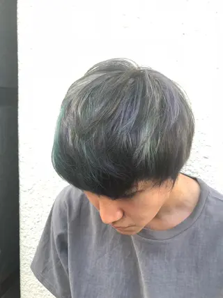 カラー メンズ マツエク・マツパ 髪質改善サロン Liko🌟のヘアスタイル