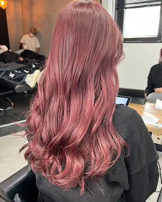 ロング カラー ヘアアレンジ 🫧透明感カラー/ ナルハ🫧のヘアスタイル