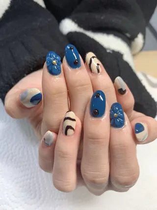 ネイル mira-cle大濱美容アカデミー所属・AI NAのネイルデザイン