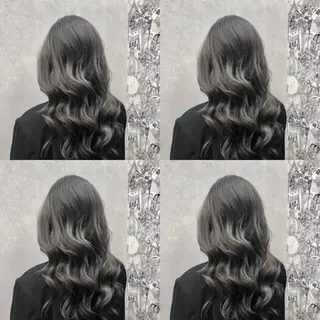 ミディアム カラー 💎yuto💎 ハイトーン/韓国ヘアのヘアスタイル