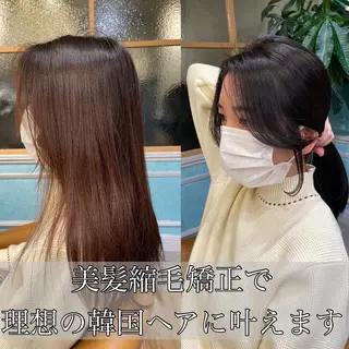 セミロング 山本翔一郎 韓国顔周りレイヤーのヘアスタイル