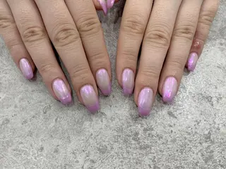 ロング カラー ネイル マツエク・マツパ 松井 亜由美のネイルデザイン