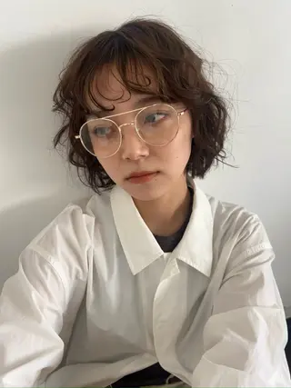 カラー the hinc所属・miyu /大阪 /レイヤーカットのヘアスタイル