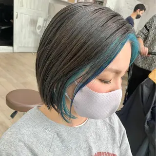 ショート カラー 宮永 智香のヘアスタイル