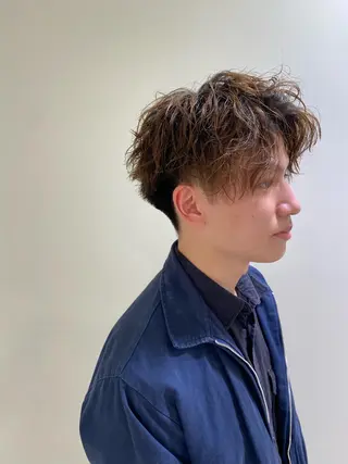 ミディアム 齋藤 大晟のヘアスタイル