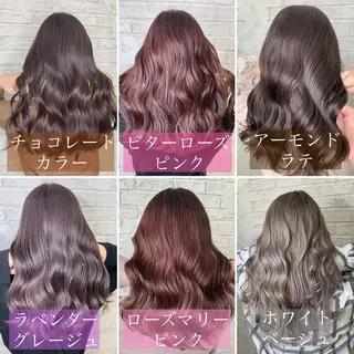 セミロング 🇺🇸ハイライト特 化美容師🇺🇸漆沢のヘアスタイル